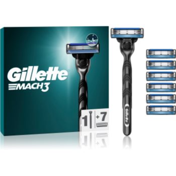 Gillette Mach3 Aparat de ras + rezervă lame - imagine 2